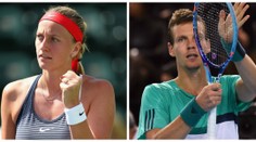 Kvitová po Indian Wells shodně s Berdychem, polepšila si i Plíšková