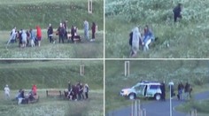VIDEO z Prahy: Opilé děti nemohly ani chodit, další utíkaly před policií