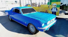 Američtí nadšenci postavili nádherný klasický Mustang z Lega!