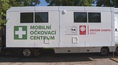 Očkovací kamion v Pardubicích má kapacitu 800 lidí denně