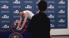 Gobert chtěl být vtipný a strašil novináře. Pak řekli, že má koronavirus