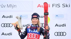 Shiffrinová ve Špindlu přepsala historii. Jste fantastické publikum, zářila v cíli
