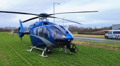 Dívku z Pardubicka policisté vypátrali ve vlaku. Do hledání nasadili i vrtulník
