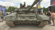 Виставка знищеної військової техніки РФ у Празі 11-24 липня