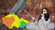 Na Česko se řítí silná vichřice, ČHMÚ zpřísnil výstrahu. MAPA