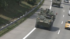 Českem znovu projíždí americký konvoj, jeho cesta potrvá až do úterý