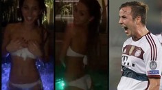 Sexy tanec v bazénu: Holka hvězdy Bayernu to pořádně rozjela!