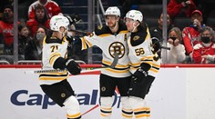 Pastrňák se vrací do střelecké formy, Ovečkinův Washington srazil dvěma góly