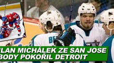 NHL: Milan Michálek třemi body pokořil Detroit