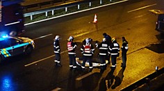 Muž skočil z lávky na dálnici D1, pak ho přejelo několik aut!