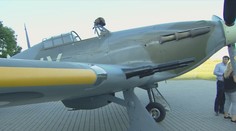 Vzácný exponát v Česku. Dorazila legendární stíhačka Hawker Hurricane