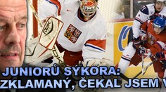 Kouč juniorů Sýkora: Jsem zklamaný, čekal jsem víc