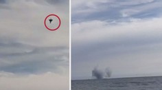 VIDEO: Stíhačka se na leteckém dni zřítila do moře, pilot zemřel