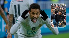 Neymar neunesl finálovou porážku, fanouškovi napálil pěstí! VIDEO