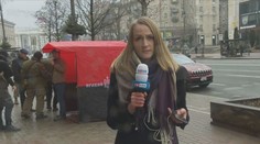Reportérka TV Nova živě z Ukrajiny. Slyšíme výbuchy, útočí na letiště