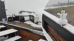 Na hřebenech hor napadl první sníh! Sněžit bude i v dalších dnech