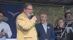 První máj byl předvolebních akcí čas. Strany lákaly voliče k eurovolbám