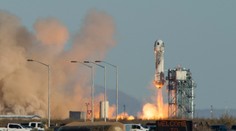 Raketa Jeffa Bezose vynesla do vesmíru dceru prvního amerického astronauta