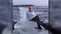 Chtěla si udělat selfie na kusu ledu. Skončila na otevřeném moři