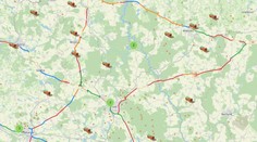 MAPA: Sněží a chcete vyjet na cestu? Portál vám ukáže udržované silnice
