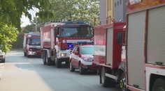 Požár vyřadil online služby České pošty. Hasiči evakuovali 9 osob