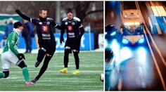 Drama fotbalistů Hradce: Řidič autobusu zabránil tragédii!