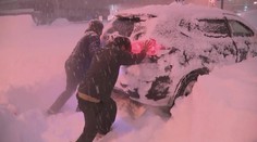 Japonsko zasypal sníh. Nepřízeň počasí ruší lety a komplikuje dopravu