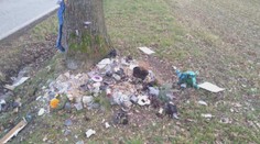 Vandal poničil hrob mladého chlapce. Zdemoloval i pietní místo u silnice