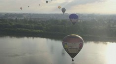 Úžasná podívaná! Na nebe vzlétlo několik horkovzdušných balónů