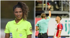 Románek v nizozemské lize. Hráč byl vyloučen, pak se zamiloval do rozhodčí
