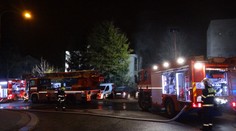 Hořela zchátralá vila, bezdomovci si zřejmě chtěli v mrazu přitopit