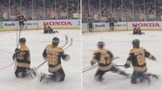 Tvrďáci nebo baletky? Taneček Pasty s Krugem baví celou NHL!