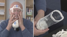 Nemáte roušku? Vyrobte si ji snadno sami doma, radí rektor ČVUT