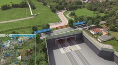 Tunel zbrzdí výstavbu dálnice. ŘSD proto vybuduje objízdnou trasu