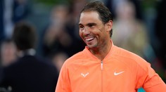 Nadal pobavil vtipným momentem. Proti Lehečkovi řešil fotbal