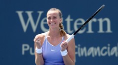 Skvělá práce. Kvitová smetla v Cincinnati další soupeřku a je v semifinále