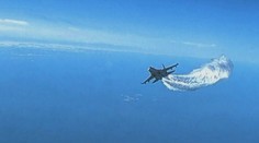 Video jako důkaz. Američané ukázali, jak ruská stíhačka sundala jejich dron