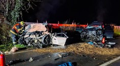 Děsivá nehoda u Břuchotína: Zemřít měla 15letá dívka. 7 lidí je zraněných, tři bojují o život