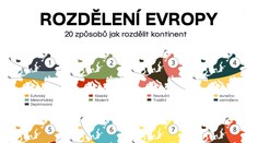 VTIPNÁ MAPA PŘEDSUDKŮ: 20 možností, jak rozkrájet Evropu