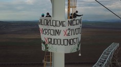 Aktivisté obsadili na severu Čech rypadla, chtějí ukončit těžbu uhlí