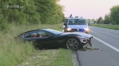 Z luxusního MASERATI ZBYL ŠROT! Neřídil jsem, říká opilý muž