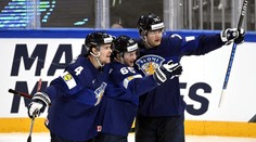 Finnland ist bei der WM noch zu 100 % dabei, mit den USA können sie locker fertig werden.  Granlund strahlt