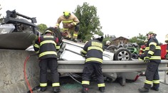 Dobrovolní hasiči častěji zasahují u dopravních nehod. Vloni jich řešili třetinu