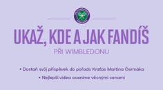 Ukaž, jak fandíš při Wimbledonu! Vyhraj dárek od Karolíny Plíškové