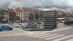 V Jihlavě postavili nové hlediště za 100 tisíc. Moc z něj ale vidět není