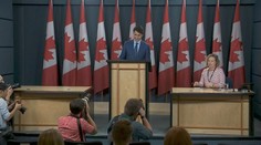 Kanadské volby podle předběžných odhadů vyhrál Justin Trudeau