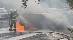 V Praze hořelo pět aut. Policie nevylučuje, že je někdo úmyslně zapálil