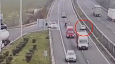 Seniorka se otočila na slovenské dálnici a rozjela se proti dalším autům