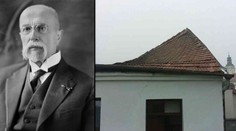Zlé znamení? Střecha domu, kde žil v dětství Masaryk, se propadla