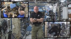 Kelly se vrací: Škodolibými vtípky z vesmírné stanice baví svět!
